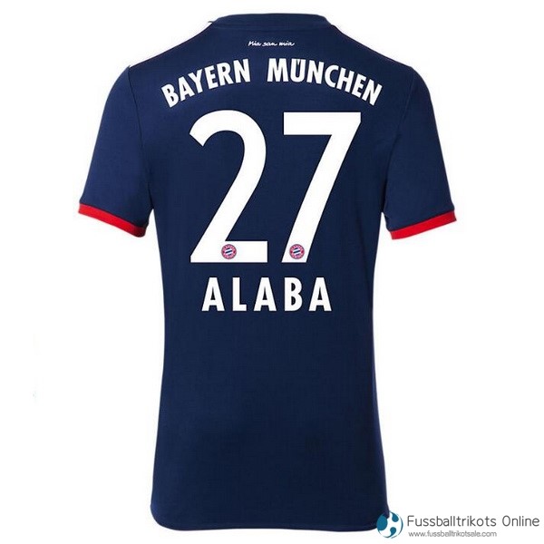 Bayern München Trikot Auswarts Alaba 2017-18 Fussballtrikots Günstig